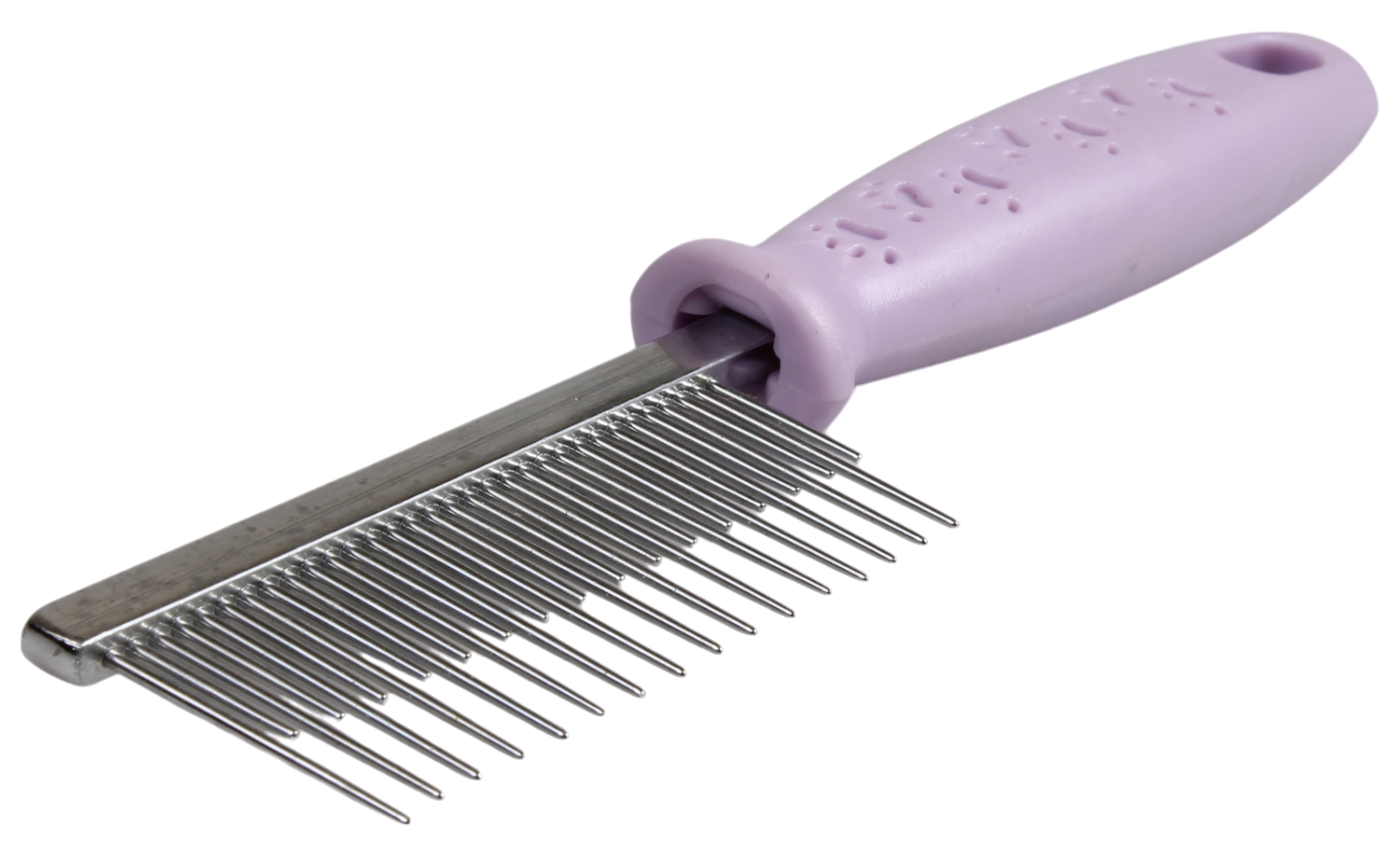 KK-1643~長短針膠柄梳(32針)